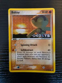 Baltoy 53/107 Holo Ex Deoxys Pokemon TCG LP Lightly Played English - Image 1