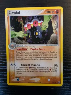 Claydol 5/107 Holo Deoxys Pokemon TCG LP Lightly Played English - Image 2