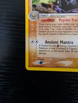 Claydol 5/107 Holo Deoxys Pokemon TCG LP Lightly Played English - Image 4