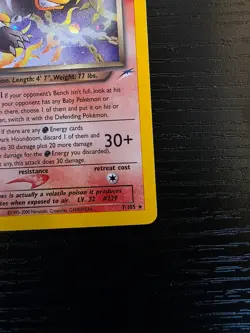 Dark Houndoom 7/105 Holo Neo Destiny Pokemon TCG LP Lightly Played English - Image 4