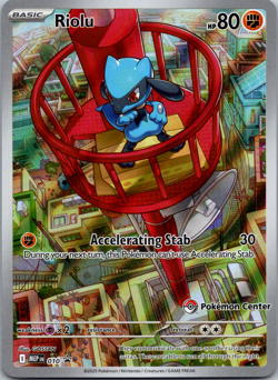 Riolu - 010 (Pokemon Center Exclusive) Mega Evolution Promo Holo NM - Image 1