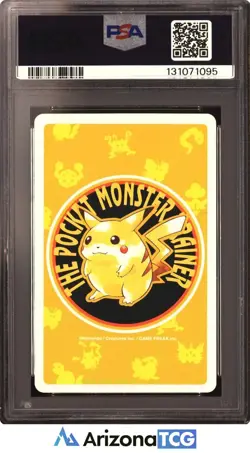 Pokemon 1998 Pidgeotto 018 2 Of Spades Yellow Playing Card Japanese PSA 8 - Image 2