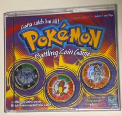 Lot Of 3 Books With 8 Coins 1999 Vintage Pokemon Battling Coins Game - Image 3