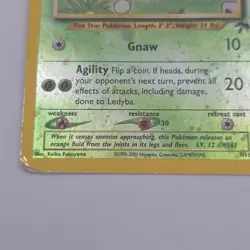 Ledyba - 7/18 - Holo Promo Southern Islands - Pokemon Card - HP - Swirl - Image 2