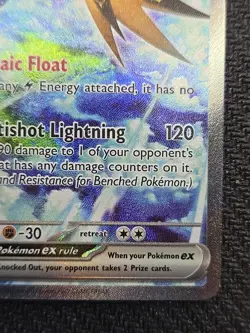 Pokemon TCG Zapdos EX Scarlet & Violet 151 Card Sir NM/M Condition - Image 2