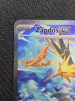 Pokemon TCG Zapdos EX Scarlet & Violet 151 Card Sir NM/M Condition - Image 4