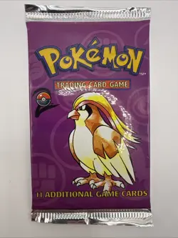 Pokemon Base Set 2 WOTC Booster Pack New Sealed Pidgeot Art - Image 3