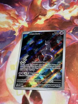 Pokemon TCG Mewtwo SVP 052 Scarlet Violet 151 Black Star Promo Card, Sealed - Image 1