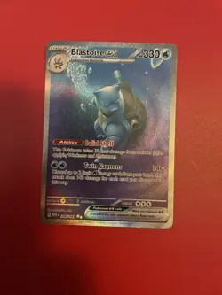 Pokemon Scarlet & Violet 151 TCG Blastoise EX 200/165 Special Illustration Rare - Image 2