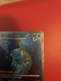 Pokemon Scarlet & Violet 151 TCG Blastoise EX 200/165 Special Illustration Rare - Image 4