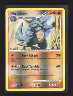 Pokemon Supreme Victors #80 Reverse Holo Rhydon - Image 1