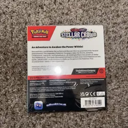 Pokemon TCG Stellar Crown Booster Bundle SEALED 6 Packs - Image 2