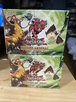 2 Boxes Hidden Arsenal: Chapter 1 Mini-Box 1st Edition Yu-Gi-Oh Sealed R0001 83717854326 - Image 3