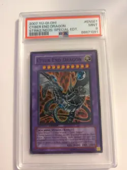 YuGiOh! Cyber End Dragon (STON-ENSE1) Limited Edition - Super Rare - PSA 9 - Image 1