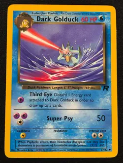 Pokemon Dark Golduck 37/82 Common (NM) - Image 1