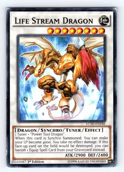 Yugioh Life Stream Dragon LC5D-EN246 Common - MP 💎 - Image 1