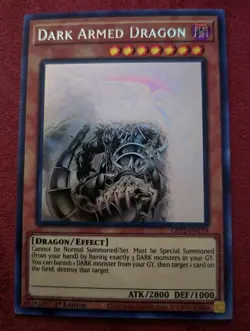 Yu-Gi-Oh! Dark Armed Dragon (Ghost Rare) - Ghosts From the Past- 1st Edition - Image 1