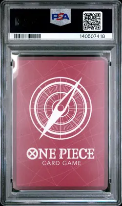 2025 ONE PIECE PROMOS PSA MAGAZINE EXCLUSIVE #001 SHANKS PSA 10 - Image 2