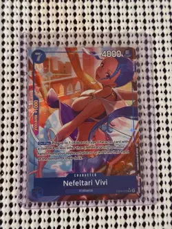 One Piece EB04-025 Nefeltari Vivi Alt Art OP14 The Azure Sea’s Seven ENGLISH NEW - Image 1