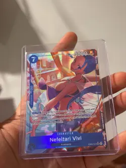 One Piece EB04-025 Nefeltari Vivi Alt Art OP14 The Azure Sea’s Seven ENGLISH NEW - Image 3