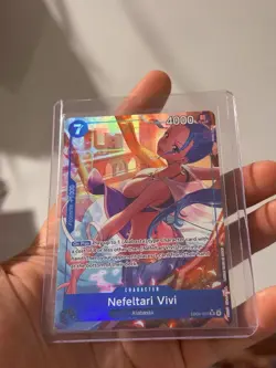 One Piece EB04-025 Nefeltari Vivi Alt Art OP14 The Azure Sea’s Seven ENGLISH NEW - Image 5