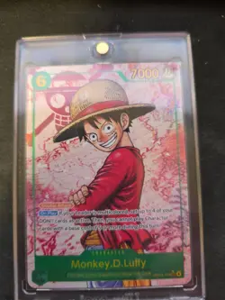 Monkey.D.Luffy SEC Alternate Art Parallel OP13-118 Carrying On His Will English - Image 1