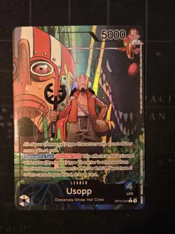 Usopp OP10-042 Bandai One Piece Royal Blood Alternate Art Holo Foil - Image 1