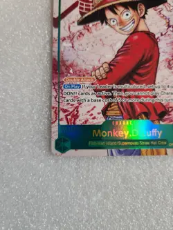 Monkey D. Luffy OP13-118 SEC Alt Art One Piece Carrying On His Will English Foil - Image 4