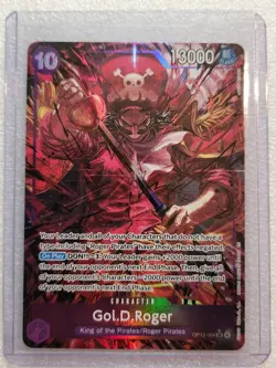 One Piece TCG - Gol.D.Roger OP13-064 SR - Alt Art -King of the Pirates - NM - Image 1