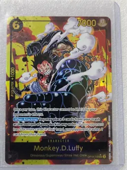 One Piece Monkey D. Luffy #OP10-118 SEC* - Image 1