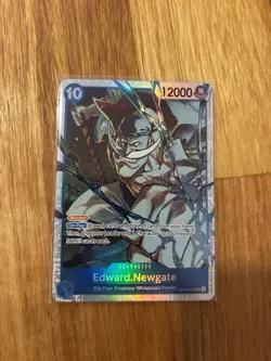 Edward.Newgate OP13-042 SR NM English Foil One Piece TCG Card Game - Image 1