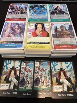 One Piece TCG OP14 The Azure Sea’s Seven 600+ Card Assorted Lot - Image 1