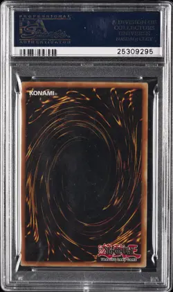 2002 YU-GI-OH! PROMO DDS-DARK DUEL STORIES #003 EXODIA THE FORBIDDEN ONE PSA 10 - Image 2