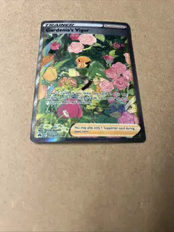Gardenia's Vigor 2023 Pokemon Sword & Shield Crown Zenith #GG61 Full Art - Image 2