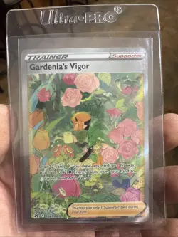 Gardenia's Vigor 2023 Pokemon Sword & Shield Crown Zenith #GG61 Full Art - Image 1