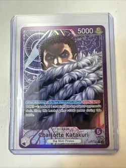 Charlotte Katakuri Leader Alternate Art OP11-062 A Fist of Divine Speed Foil - Image 1