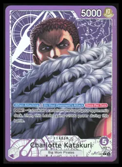 Charlotte Katakuri (062) (Alternate Art) L A Fist of Divine Speed OP11-062 NM - Image 1
