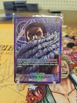 Charlotte Katakuri (062) (Alternate Art) OP11-062 A Fist of Divine Speed Foil - Image 1