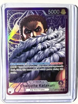 Charlotte Katakuri (062) (Alternate Art) OP11-062 A Fist of Divine Speed Foil - Image 1