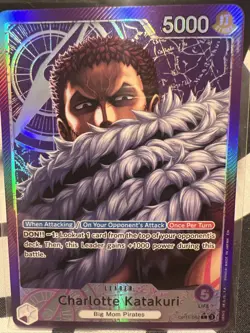 Charlotte Katakuri (062) (Alternate Art) OP11-062 A Fist of Divine Speed Foil - Image 1