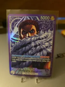 Charlotte Katakuri Alt Art Leader OP11-062 A Fist of Divine Speed One Piece TCG - Image 1