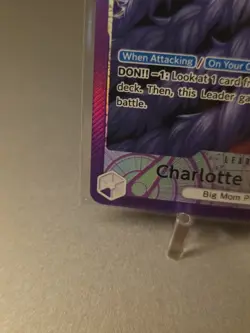Charlotte Katakuri Alt Art Leader OP11-062 A Fist of Divine Speed One Piece TCG - Image 5