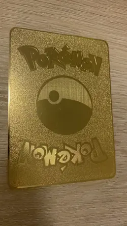 Pikachu Mario & Luigi 2 Card Set Metal Japanese Pokemon Gift/Display - Image 4