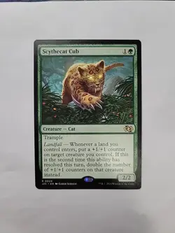 MTG - Scythecat Cub Foundations Jumpstart Regular R#0024 - Image 1