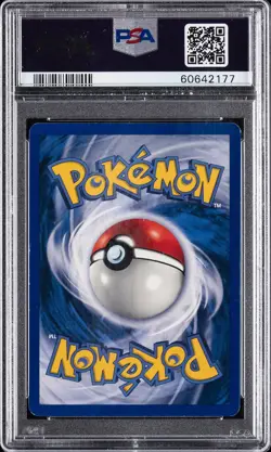 1999 POKEMON GAME BASE SET #1 ALAKAZAM HOLO SHADOWLESS PSA 7 - Image 2