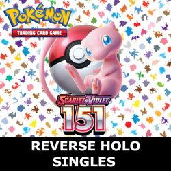 Pokemon 151 - REVERSE HOLO SINGLE CARDS - NM/MINT - MEW EN TCG - Image 1