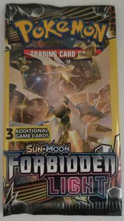 Pokemon Sun & Moon Forbidden Light 3 Card Booster Pack Unweighed 2018 - Image 2