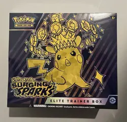 Pokemon TCG Scarlet & Violet Surging Sparks Elite Trainer Box ETB New/Sealed - Image 1