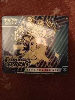 Pokemon TCG Scarlet & Violet Surging Sparks ETB Elite Trainer Box New Sealed - Image 1