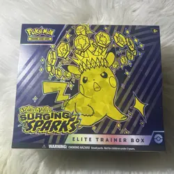 Pokemon TCG Scarlet & Violet Surging Sparks Elite Trainer Box ETB New/Sealed - Image 1